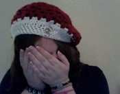 Image of Christmas Collection: Santa Slouchy Beret