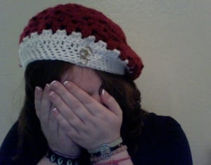 Image of Christmas Collection: Santa Slouchy Beret