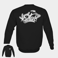 Fat Cap Tag Crewneck Sweater