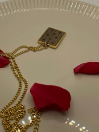 Image 1 of Geometric Pendant Necklace