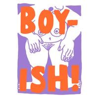 Image 2 of BoyIsh A3 Riso Print (New Colourway)