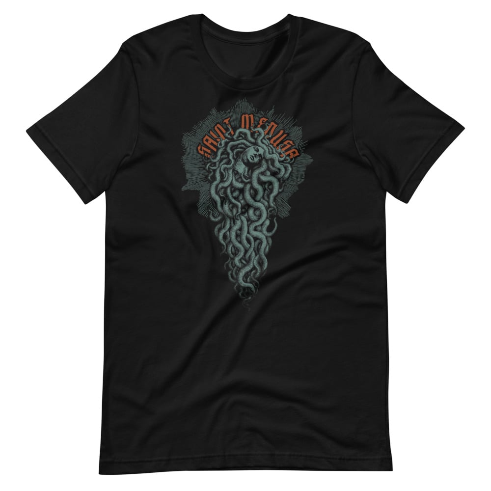 Saint Medusa Short-Sleeve Unisex T-Shirt Snake Teal