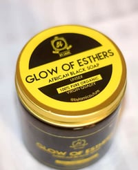 Glow of Esther's black soap (organic)