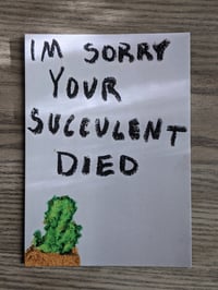 I'm Sorry Your Succulent Died (3pk)