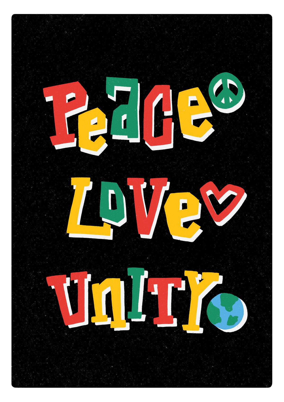 Image of Peace, Love, Unity