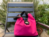 Sac Yvonne & Annette pink hibiscus 