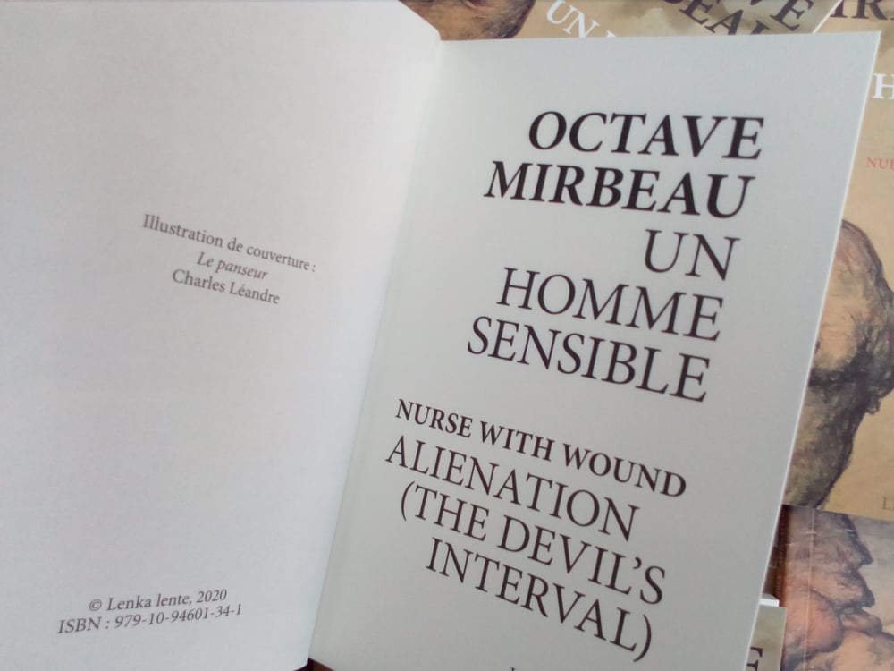 Image of Un homme sensible d'Octave Mirbeau & Nurse With Wound