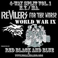 Image 1 of Revilers / For The Worse / World War IX / Aggressive Force - 7” Split