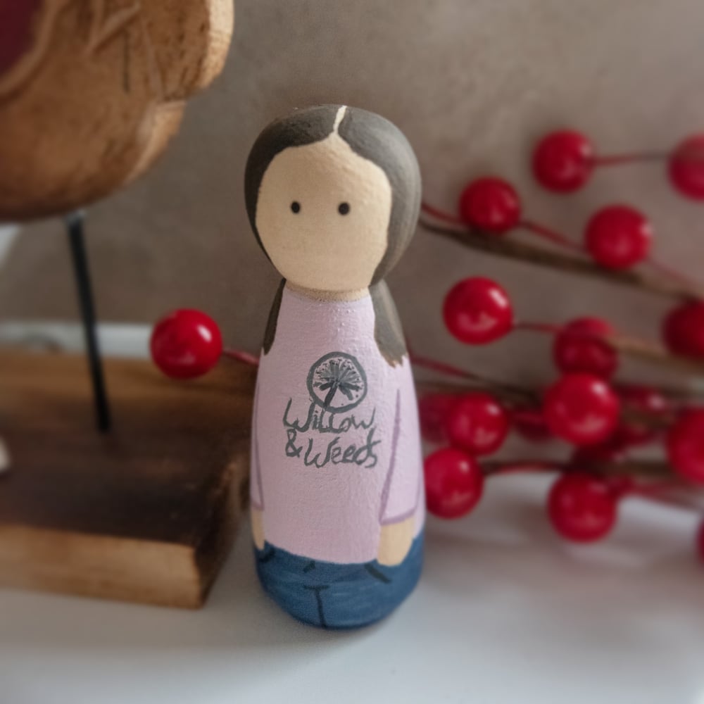 Image of Mini Business Peg Doll 