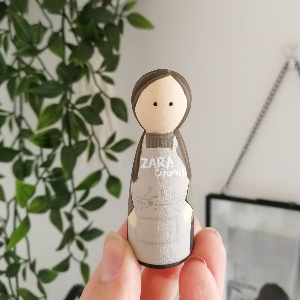 Image of Mini Business Peg Doll 
