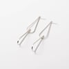 EARRINGS silver   #034-80