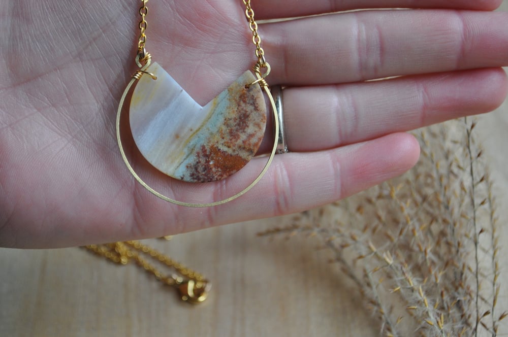 Image of One of a Kind Jasper Necklace (#J2)