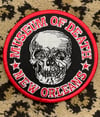 Museum of Death New Orleans Logo Embroidered Patch