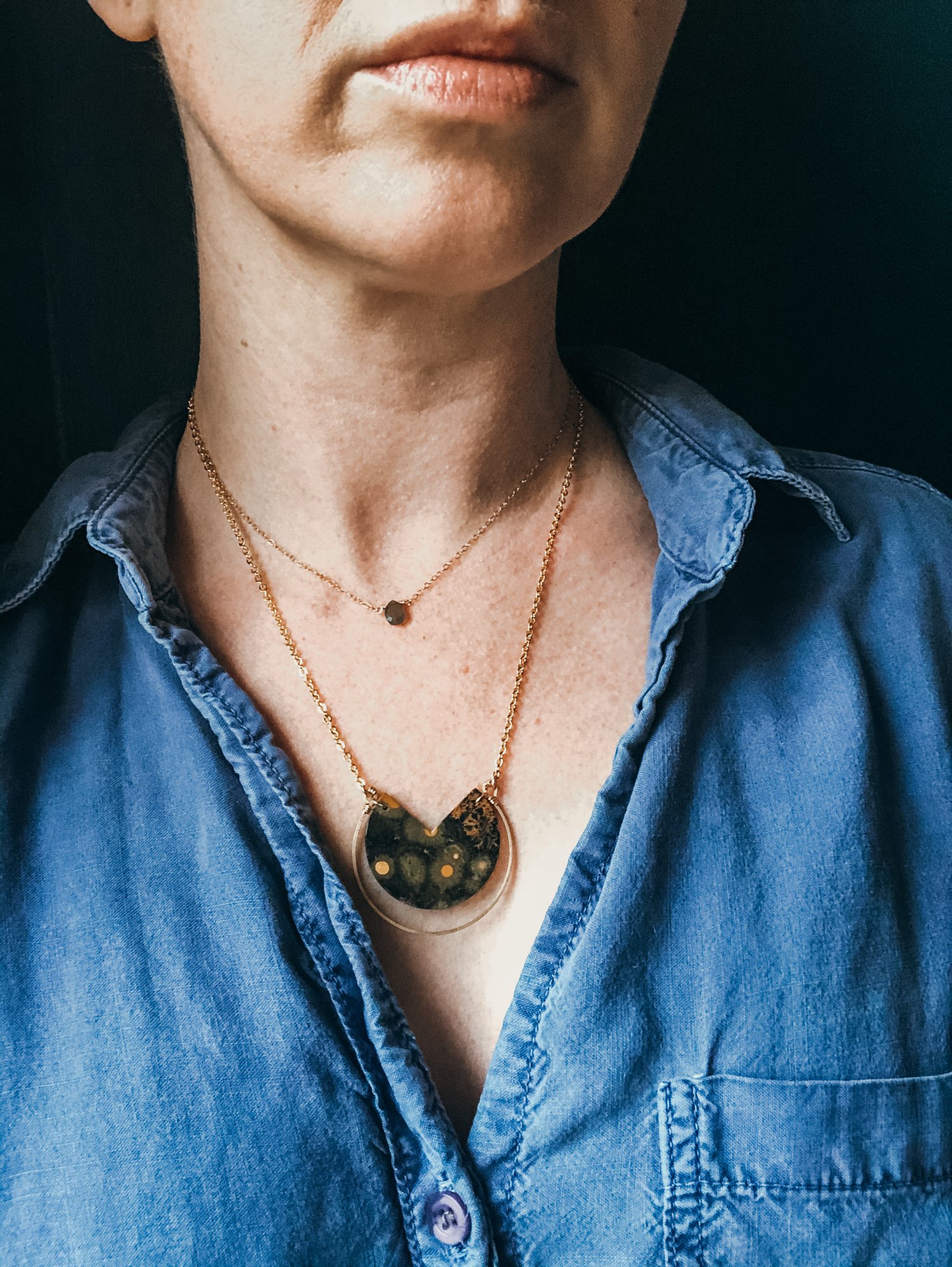 Image of One of a Kind Jasper Necklace