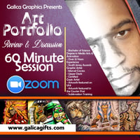 Art Portfolio Review & Discussion (60 Minute Zoom)