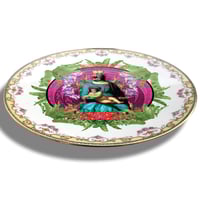 Image 2 of Queen of the Apes - Vintage Porcelain Plate - #0604