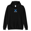 JXCK Black Embroidered Hoodie