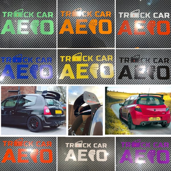 Image of Track Car Aero Stickers 