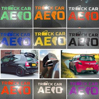 Image 1 of Track Car Aero Stickers 