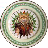 Image 1 of Lady Red - Vintage English Opaque Porcelain #0421