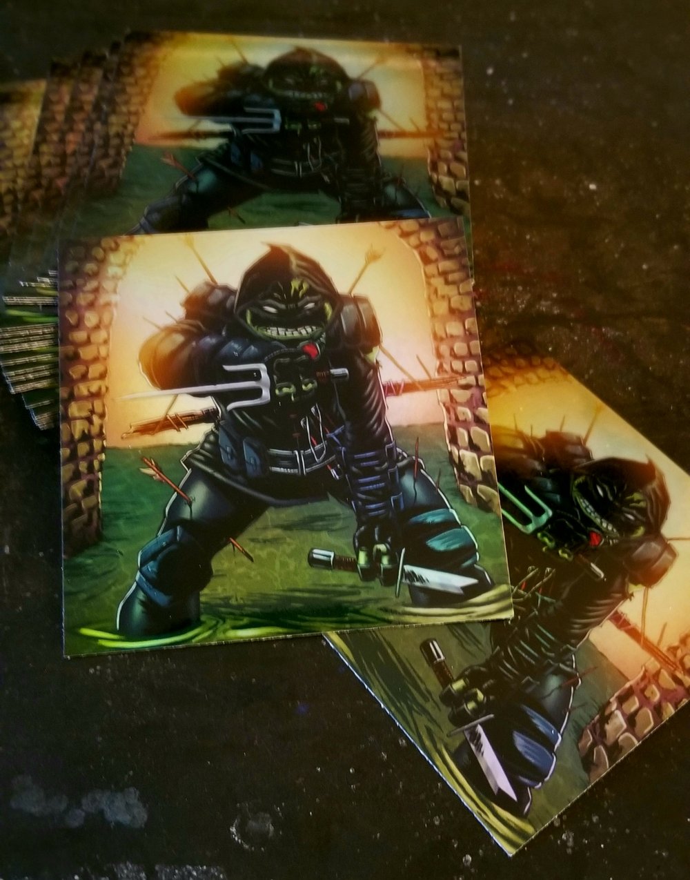 "FOR MY FAMILY" - The Last Ronin Limited Holographic Sticker