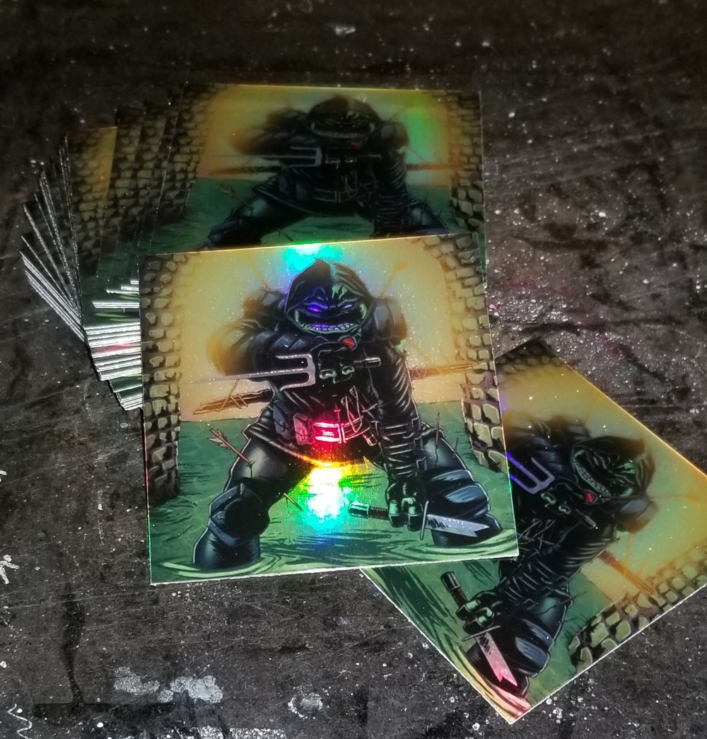 "FOR MY FAMILY" - The Last Ronin Limited Holographic Sticker