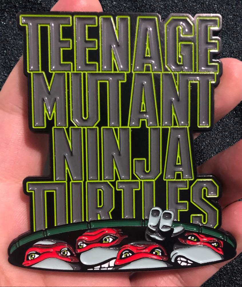 Image of 3” Giant Ultimate 90’s Movie Pin Comic Edition