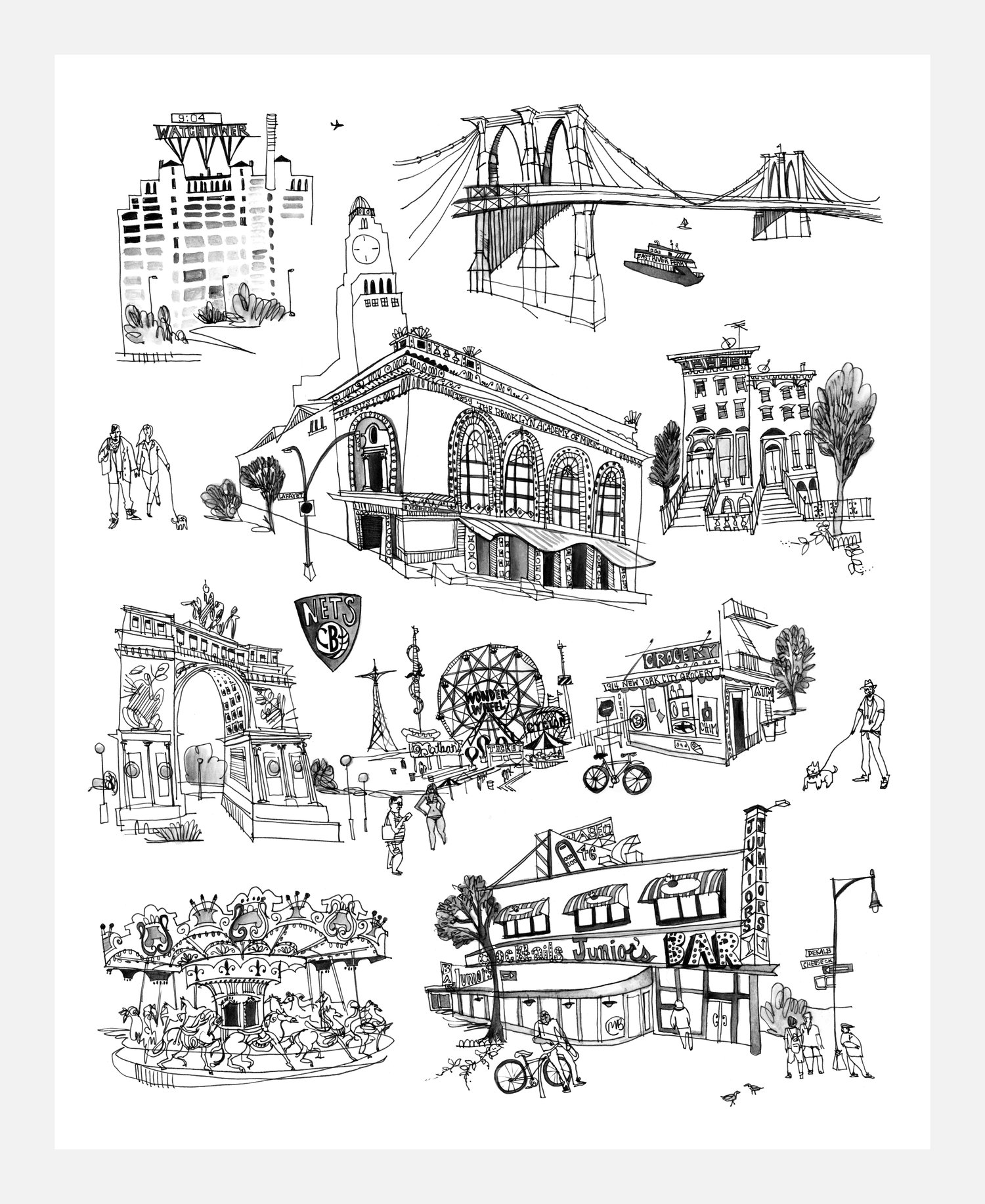 Brooklyn Toile 