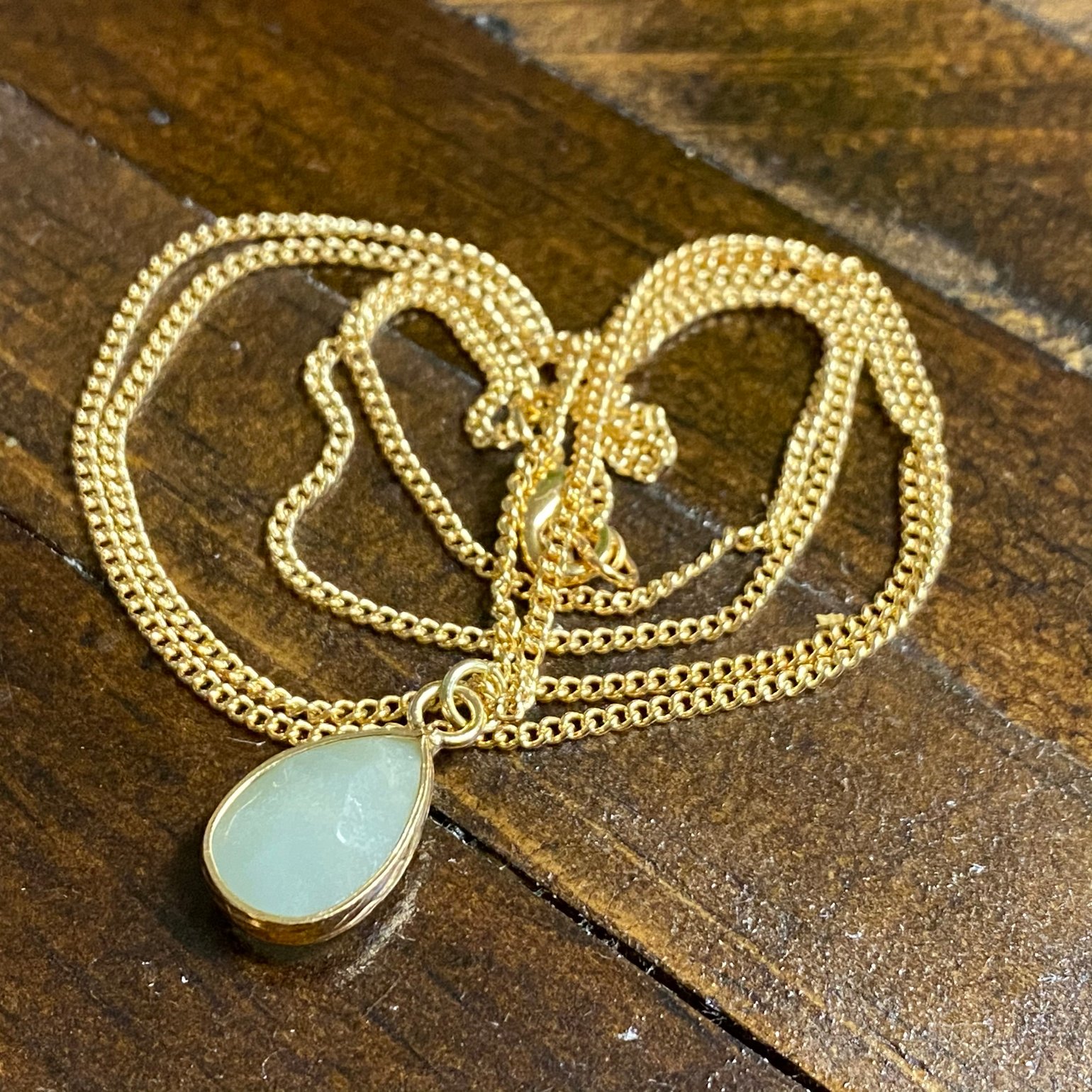 Image of Mini Aventurine Necklace (Custom)