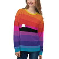 Image 2 of Sleeping Lady Retro "Knit" Sweatshirt