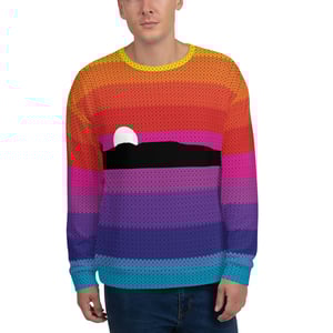 Image of Sleeping Lady Retro "Knit" Sweatshirt