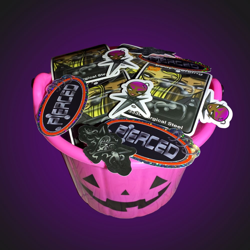 Pierced Sticker Pack