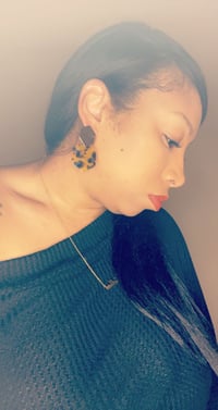 Image 2 of Double Diamond earrings 