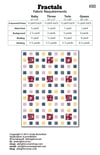 Fractals pattern - PDF Version