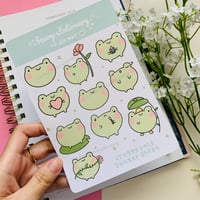 Image 4 of Froggy Pals Sticker Sheet 