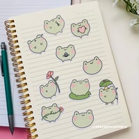 Image 5 of Froggy Pals Sticker Sheet 