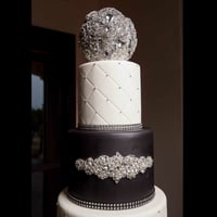 Image 1 of Bling Cake Ball Topper