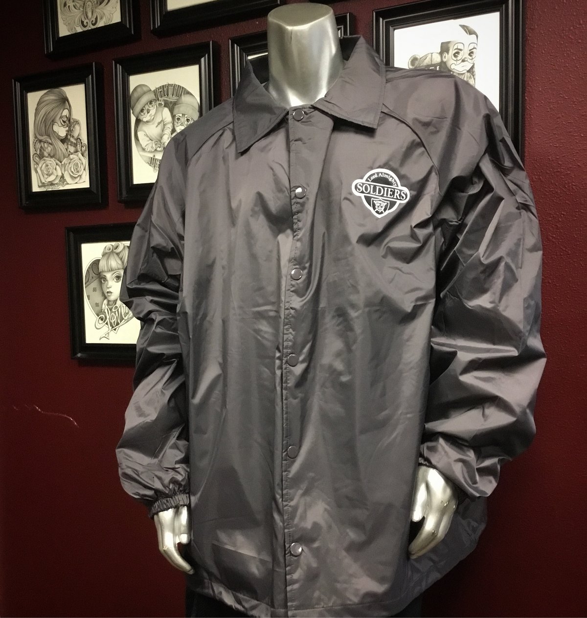 Image of Lord Almighty SOLDIERS coach jacket