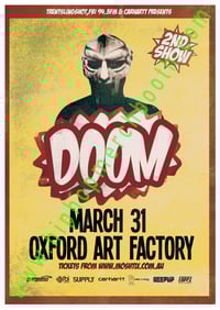 Image 3 of MF DOOM - Framed Syd Poster 
