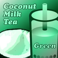 Image 1 of Coconut Milk Tea - Green