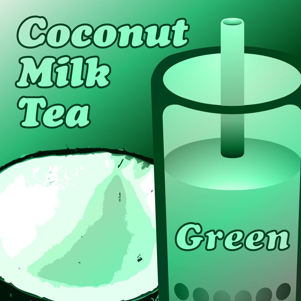 Image of Coconut Milk Tea - Green