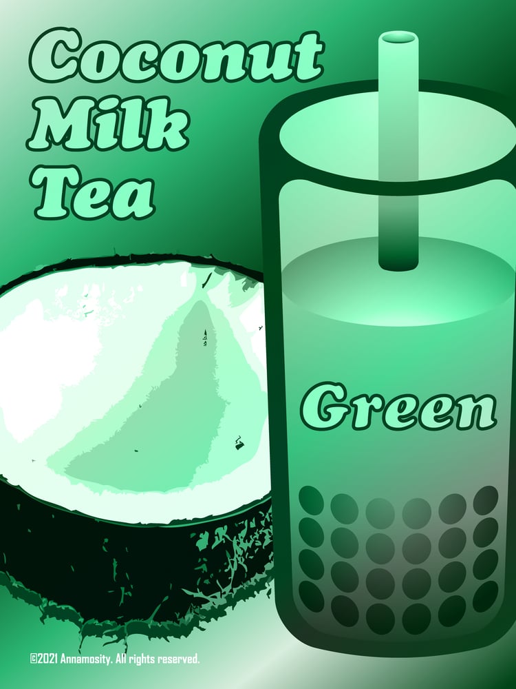 Image of Coconut Milk Tea - Green
