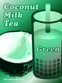 Image 2 of Coconut Milk Tea - Green