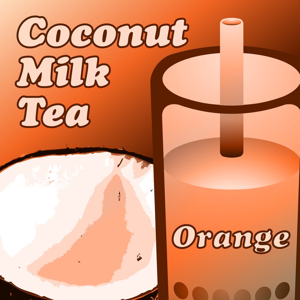 Image of Coconut Milk Tea - Orange