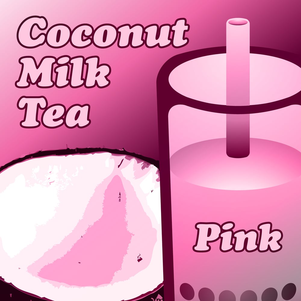 Image of Coconut Milk Tea - Pink