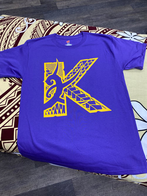 Image of Lakers K On Purple