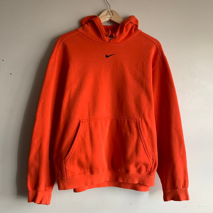 Image of VTG Nike Mid-Swoosh Orange Hoodie!
