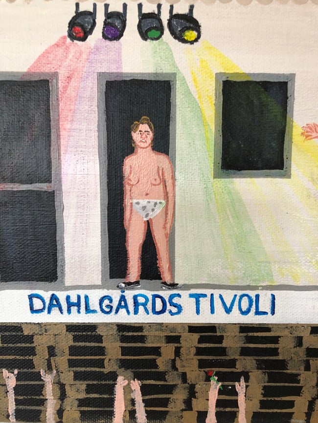 Dahlgårds Tivoli miss topløs ( med det samme)
