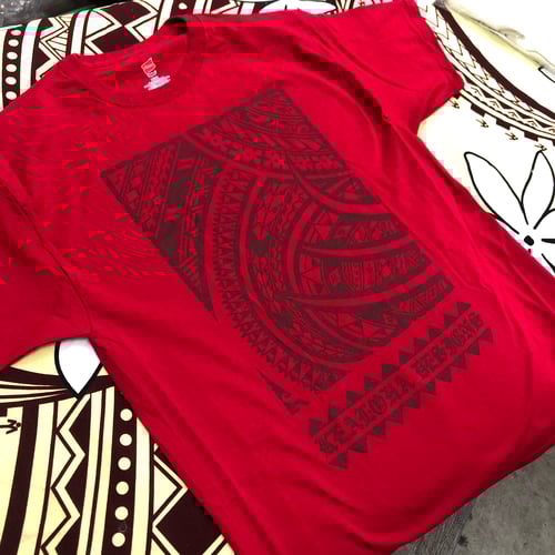 Image of 2.0 All Tribal Red Shirt (Dark)