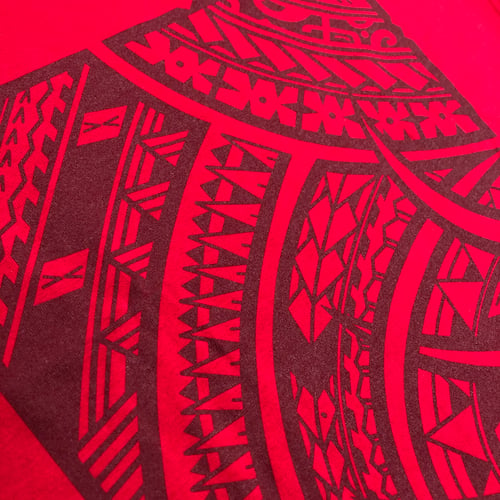 Image of 2.0 All Tribal Red Shirt (Dark)